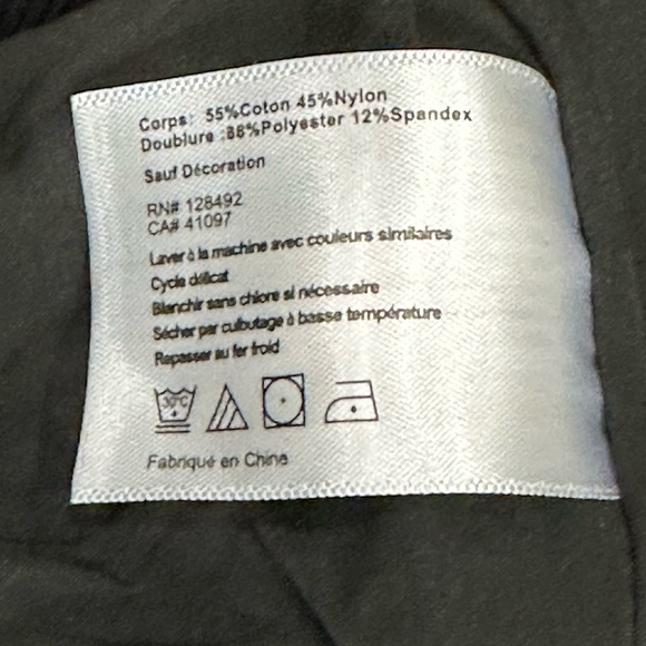 Men's Greg Norman XL Knit Sweater Vest Black Zipper Cotton Windbreaker Lining - Picture 11 of 11